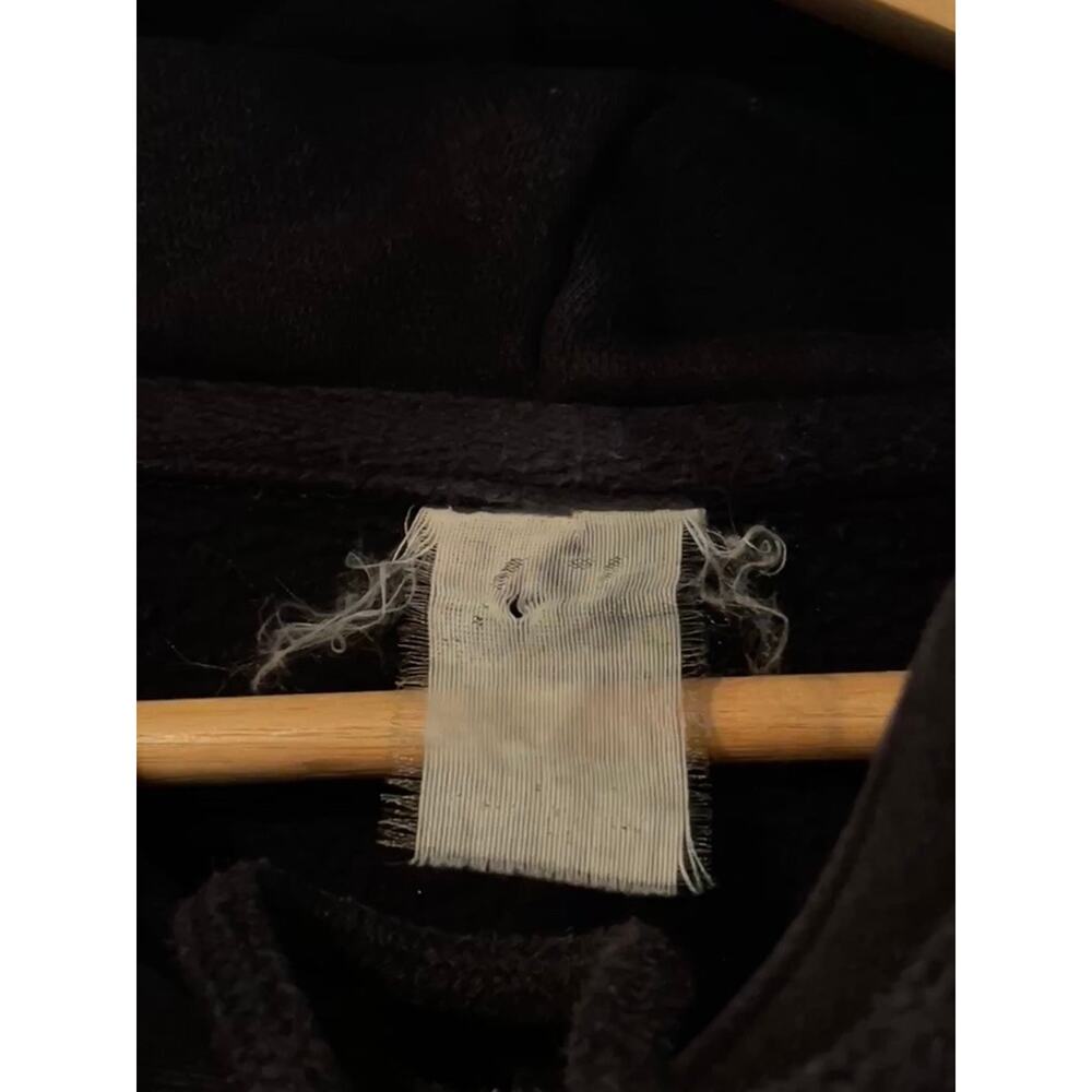 A7 Bar Grip Hoodie Men S Black Powerlifting Sweatshirt Textured Back Logo EUC - Picture 8 of 9